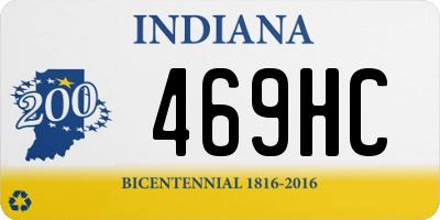 IN license plate 469HC