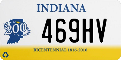 IN license plate 469HV