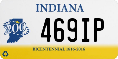 IN license plate 469IP
