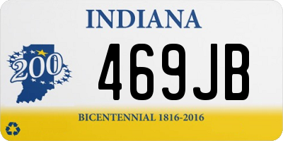 IN license plate 469JB