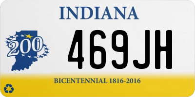 IN license plate 469JH