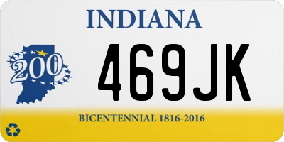 IN license plate 469JK