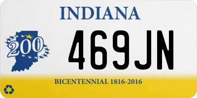 IN license plate 469JN