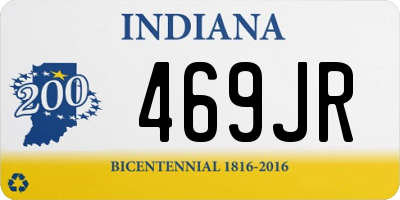 IN license plate 469JR