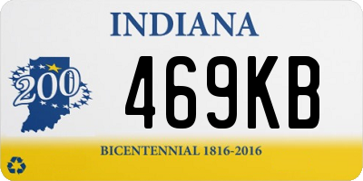 IN license plate 469KB