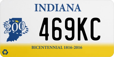 IN license plate 469KC