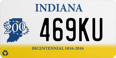 IN license plate 469KU