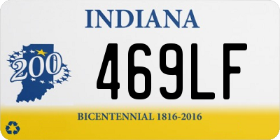 IN license plate 469LF