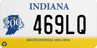 IN license plate 469LQ