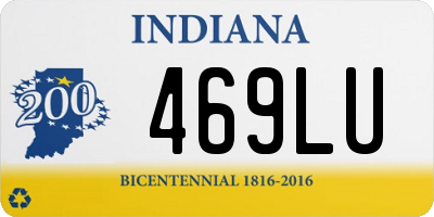 IN license plate 469LU