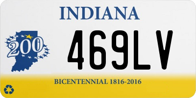 IN license plate 469LV