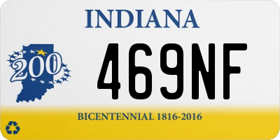 IN license plate 469NF