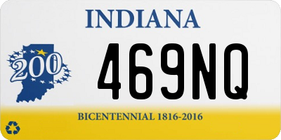 IN license plate 469NQ