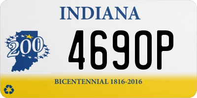 IN license plate 469OP