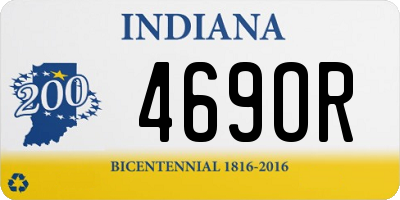 IN license plate 469OR
