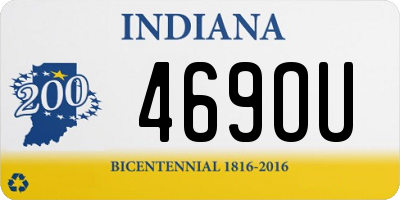 IN license plate 469OU