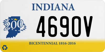 IN license plate 469OV