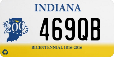 IN license plate 469QB