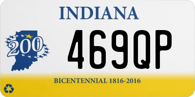 IN license plate 469QP