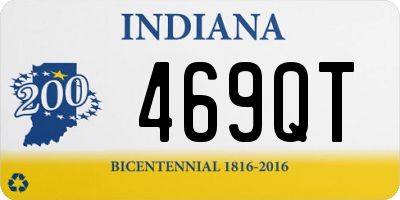 IN license plate 469QT