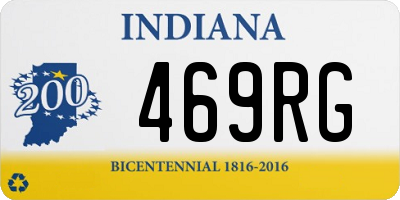 IN license plate 469RG