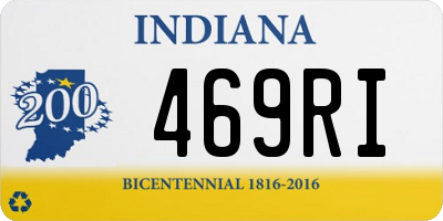 IN license plate 469RI