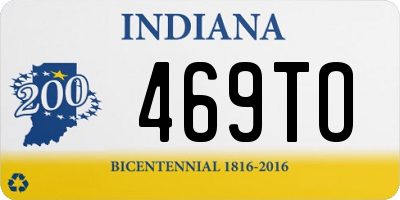 IN license plate 469TO