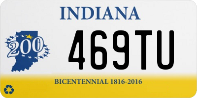 IN license plate 469TU