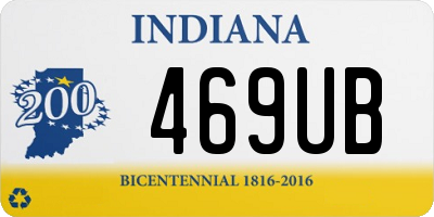 IN license plate 469UB