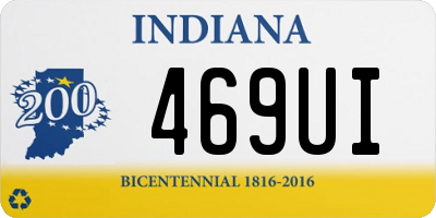 IN license plate 469UI