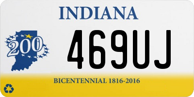 IN license plate 469UJ
