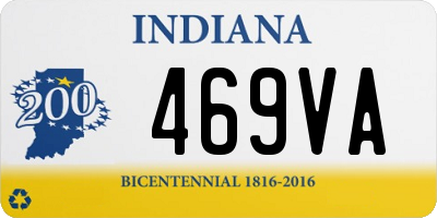 IN license plate 469VA