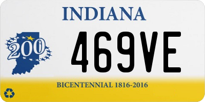 IN license plate 469VE