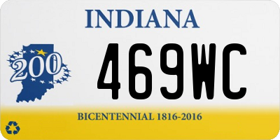 IN license plate 469WC