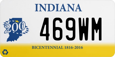 IN license plate 469WM