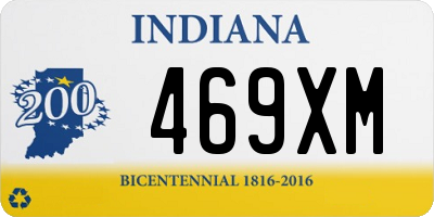 IN license plate 469XM