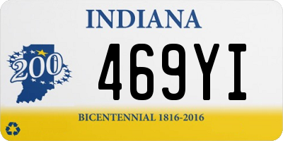 IN license plate 469YI