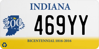 IN license plate 469YY