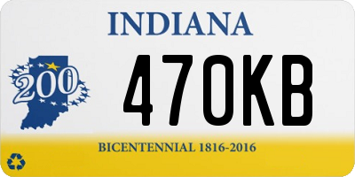 IN license plate 470KB