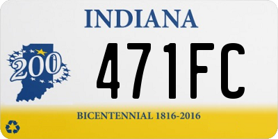 IN license plate 471FC