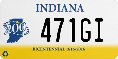 IN license plate 471GI