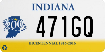 IN license plate 471GQ