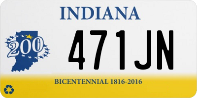 IN license plate 471JN