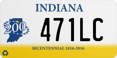 IN license plate 471LC