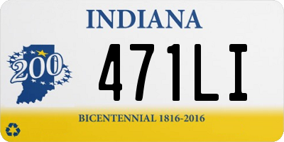 IN license plate 471LI