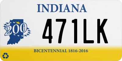 IN license plate 471LK