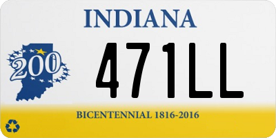 IN license plate 471LL