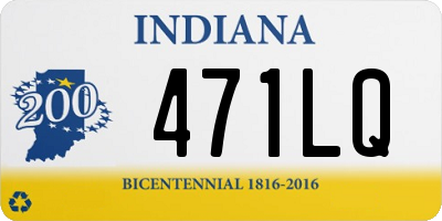 IN license plate 471LQ