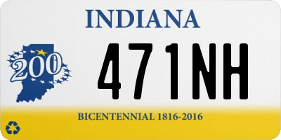 IN license plate 471NH