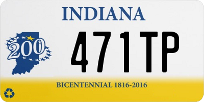 IN license plate 471TP